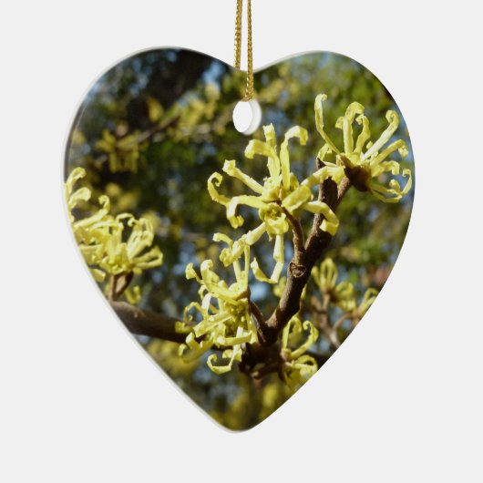 Hexenhazel-Blume Keramik Ornament (Rechts)