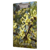 Hexenhazel-Blume Klemmbrett (Links)