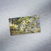 Hexenhazel-Blume Magnetische Visitenkarte (Beispiel)