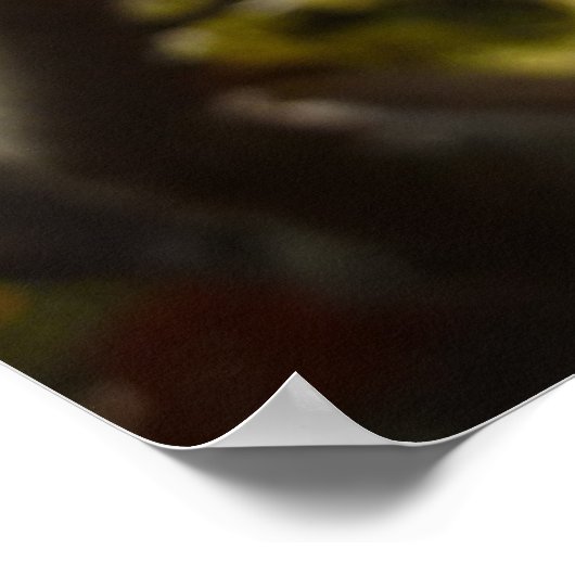 Hexenhazel-Blume Poster (Ecke)