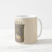 Hexenheid Halloween Kaffeetasse (VorderseiteRechts)