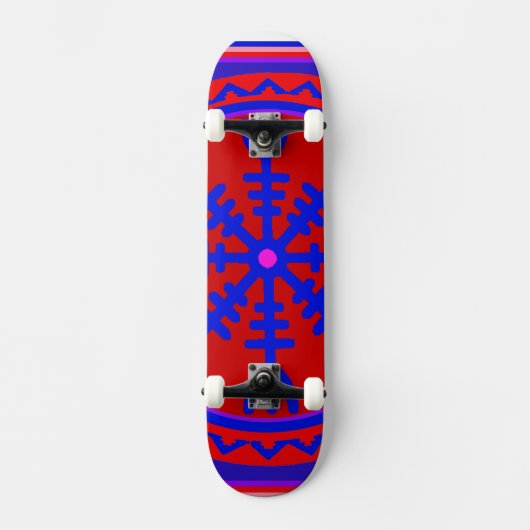 Hexenhelm des Schreckens Skateboard (Vorderseite)