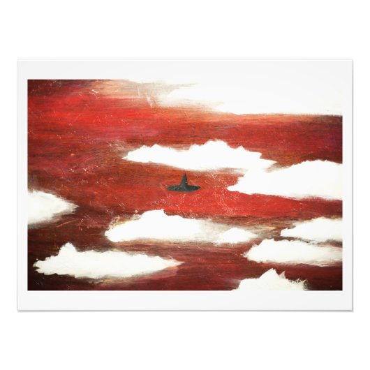 "Hexenhut" 24" x 18" Fotodruck (Vorne)