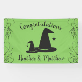 Hexenhut Baby Shower Halloween Banner