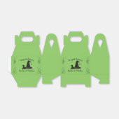 Hexenhut Baby Shower Halloween Geschenkschachtel (Ungefaltet)