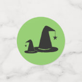 Hexenhut Baby Shower Halloween Konfetti (Klein Vorderseite)