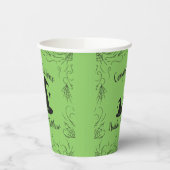 Hexenhut Baby Shower Halloween Pappbecher (Links)