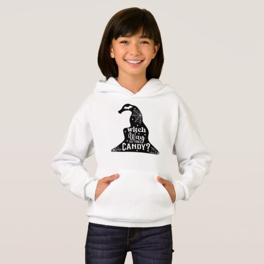 Hexenhut bis zum Candy Hexenhut Hoodie (Vorne ganz)
