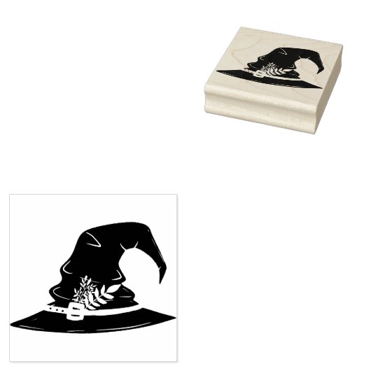 Hexenhut Gummistempel (Stempel)