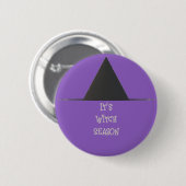 Hexenhut Halloween Button (Vorne & Hinten)