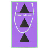 Hexenhut Halloween-Geschenktasche Kleine Geschenktüte (Rückseite)