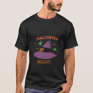 Hexenhut Halloween-Spinne T-Shirt