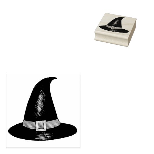 Hexenhut Happy Halloween-Kostüm-Party Gummistempel (Stempel)