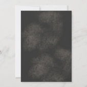 Hexenhut Pumpkin Bow Wine Glass Halloween-Party Einladung (Rückseite)