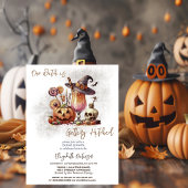 Hexenhut Pumpkin Drink Halloween-Brautparty Einladung
