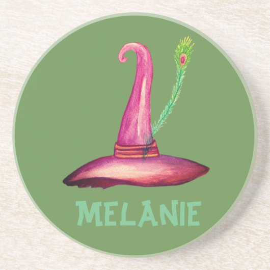 Hexenhut Special Personalisierte Untersetzer (Vorne)