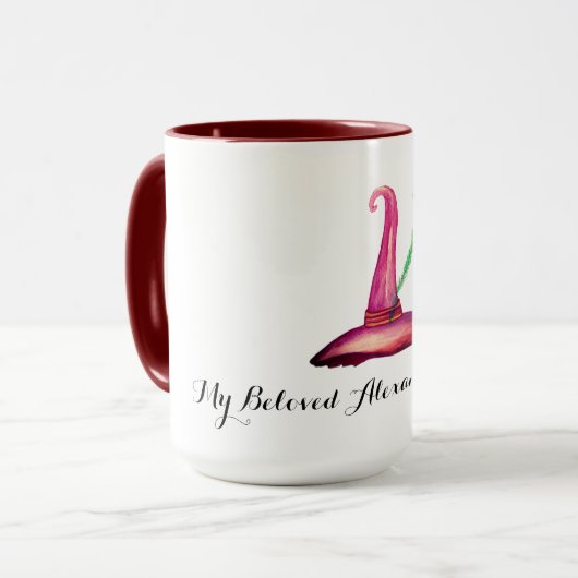 Hexenhut Special Personalized Mug Tasse (Vorderseite Links)