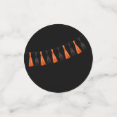 Hexenhut Tassels | Halloween Konfetti (Klein Vorderseite)