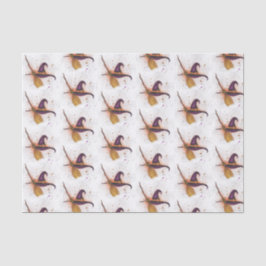 Hexenhut und Broom Seidenpapier