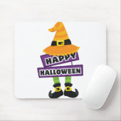 Hexenhut und Feet Halloween Mousepad (Mit Mouse)