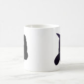 Hexenhut und Katze Kaffeetasse (Mittel)