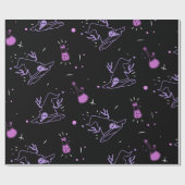 Hexenhut und Tränenpapier Geschenkpapier (Flach)