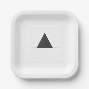 Hexenhutpapier-Teller Pappteller