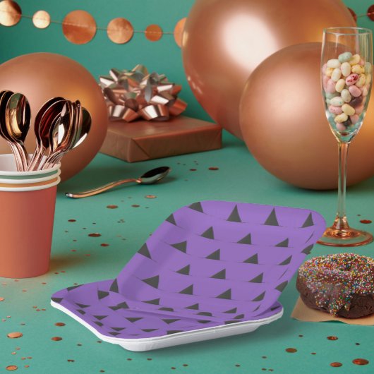 Hexenhutpapier-Teller Pappteller