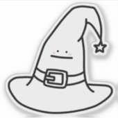 Hexenhuttel Aufkleber (Vorderseite)