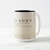 Hexenjagd Podcast-Tasse Zweifarbige Tasse (VorderseiteRechts)