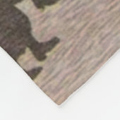 Hexenjäger-Kürbis-Kessel-Eule Fleecedecke (Ecke)