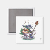 Hexenkaffee Break 1 Magnet (Vorderseite/Rückseite)