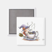 Hexenkaffee Break 2 Magnet (Vorderseite/Rückseite)