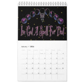 Hexenkalender an der Hexenecke Kalender (Jan 2026)