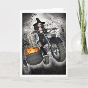 Hexenkarte - Bikerwitze Karte