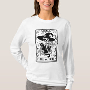 Hexenkarte Halloween-Tarot T-Shirt
