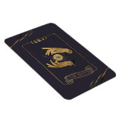 Hexenkarte Tarot Magnet (Rechte Seite)