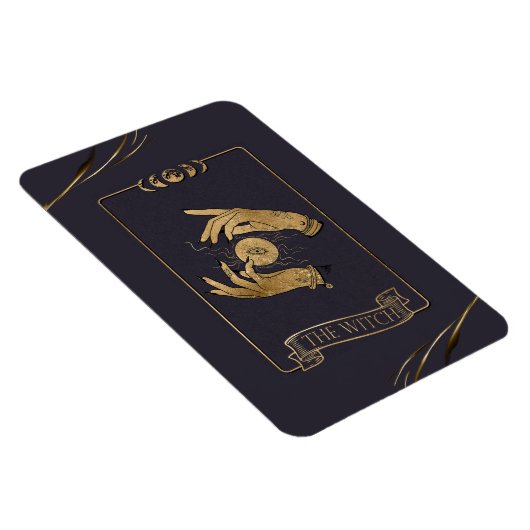 Hexenkarte Tarot Magnet (Rechte Seite)