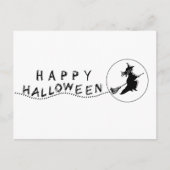 Hexenkasten Halloween Postkarte (Vorderseite)