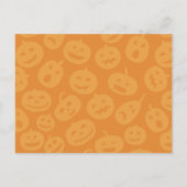 Hexenkätzchen Cat School Party Halloween Card Postkarte (Rückseite)