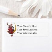 Hexenkatze auf dem Mond, Vintages Halloween (Insitu)