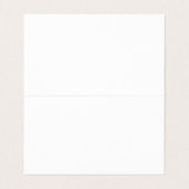 Hexenkatze Halloween Niedliches Portrait Visitenkarten (Innenseite Aufgefaltet)