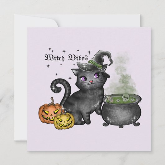 Hexenkatze | Hexe Vibes (Vorderseite)