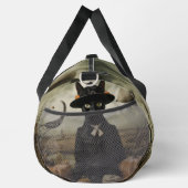 Hexenkatze mit Kürbissen  Duffle Bag (Rechts)