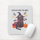 Hexenkatze regieren die Welt Mousepad (Mit Mouse)