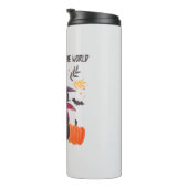 Hexenkatze regieren die Welt Thermosbecher (Nach rechts gedreht)