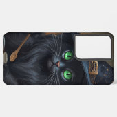 Hexenkatze Samsung Case - Zaubertranke glühen Samsung Galaxy Hülle (Rückseite (Horizontal))