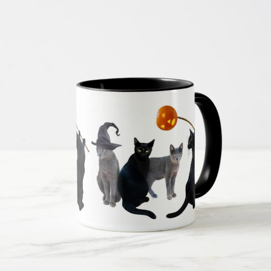 Hexenkatze-Tasse Tasse (VorderseiteRechts)