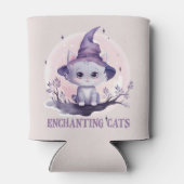Hexenkatze verzaubern dosenkühler (Rückseite)