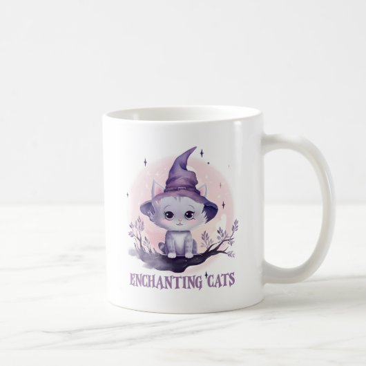 Hexenkatze verzaubern kaffeetasse (Rechts)